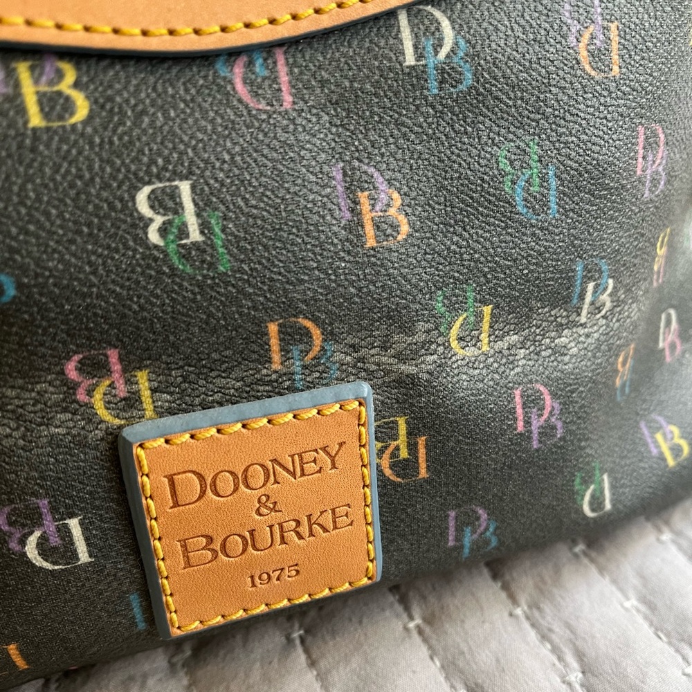 🌈Dooney & Bourke Mini East/West Slouch Icon Bag🌈 - Picture 2 of 16